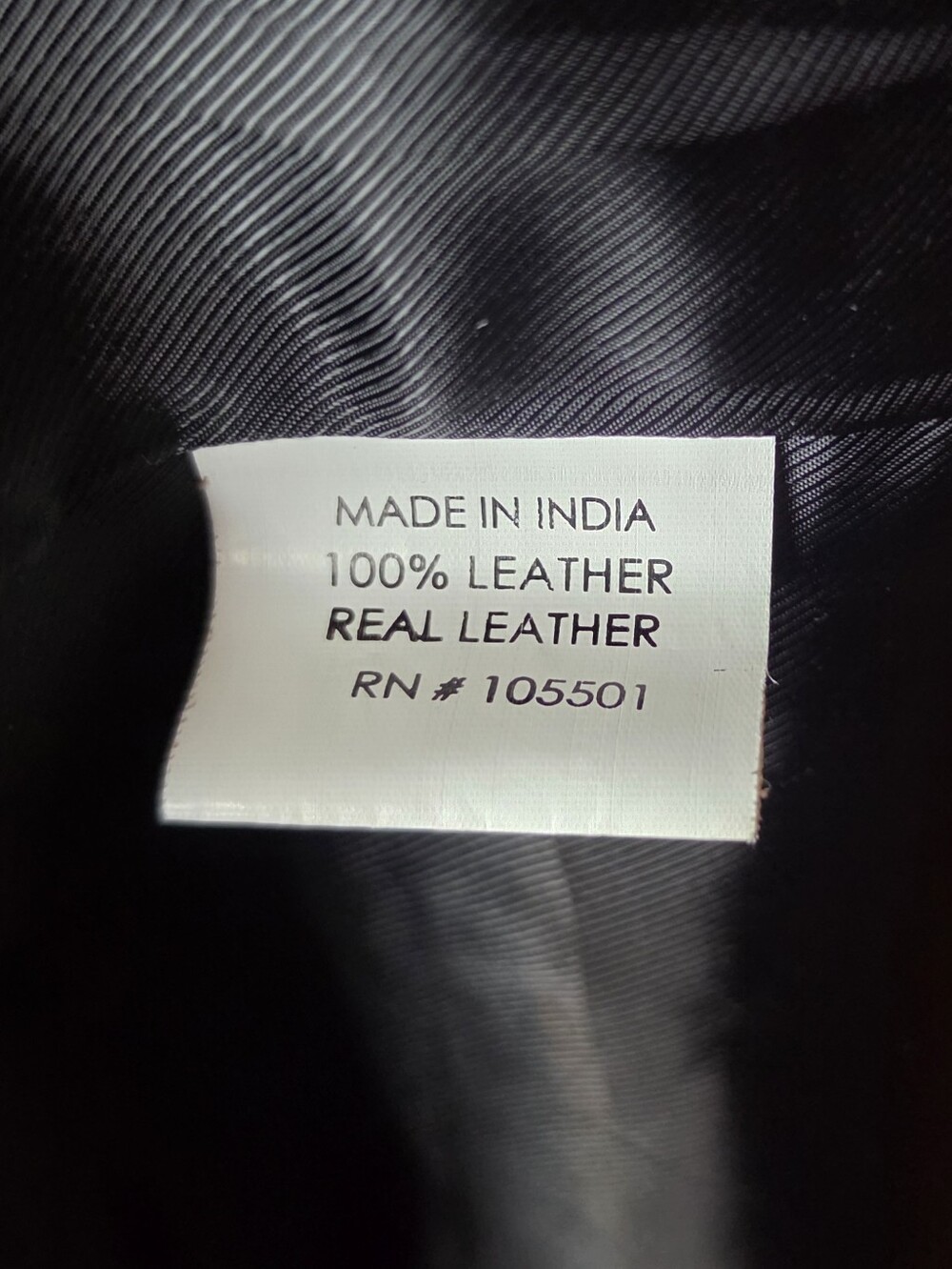 NWOT Vntg Double D Ranch Paint Your Wagon Black Leather Fringe Whipstitch Jacket - Picture 12 of 12